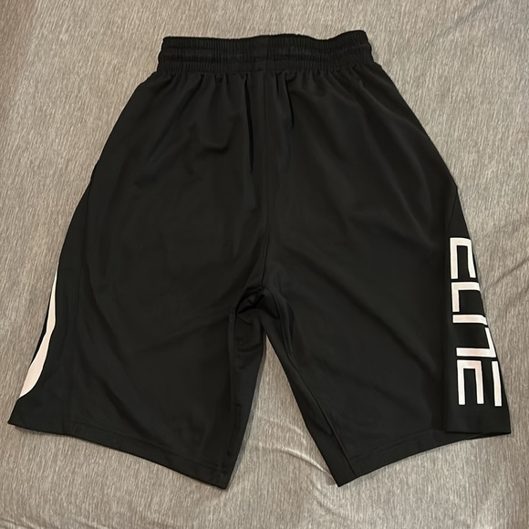 nike elite dri-fit black athletic basketball shorts men’s small - Picture 4 of 5